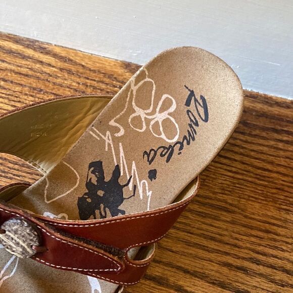 ROMIKA Leather Wedge Sandals - Size 42 - Picture 7 of 12